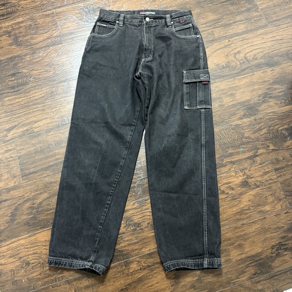 Vintage FUBU Carpenter Jeans Super Baggy‎ Relaxed Straight Men's Denim 34x34